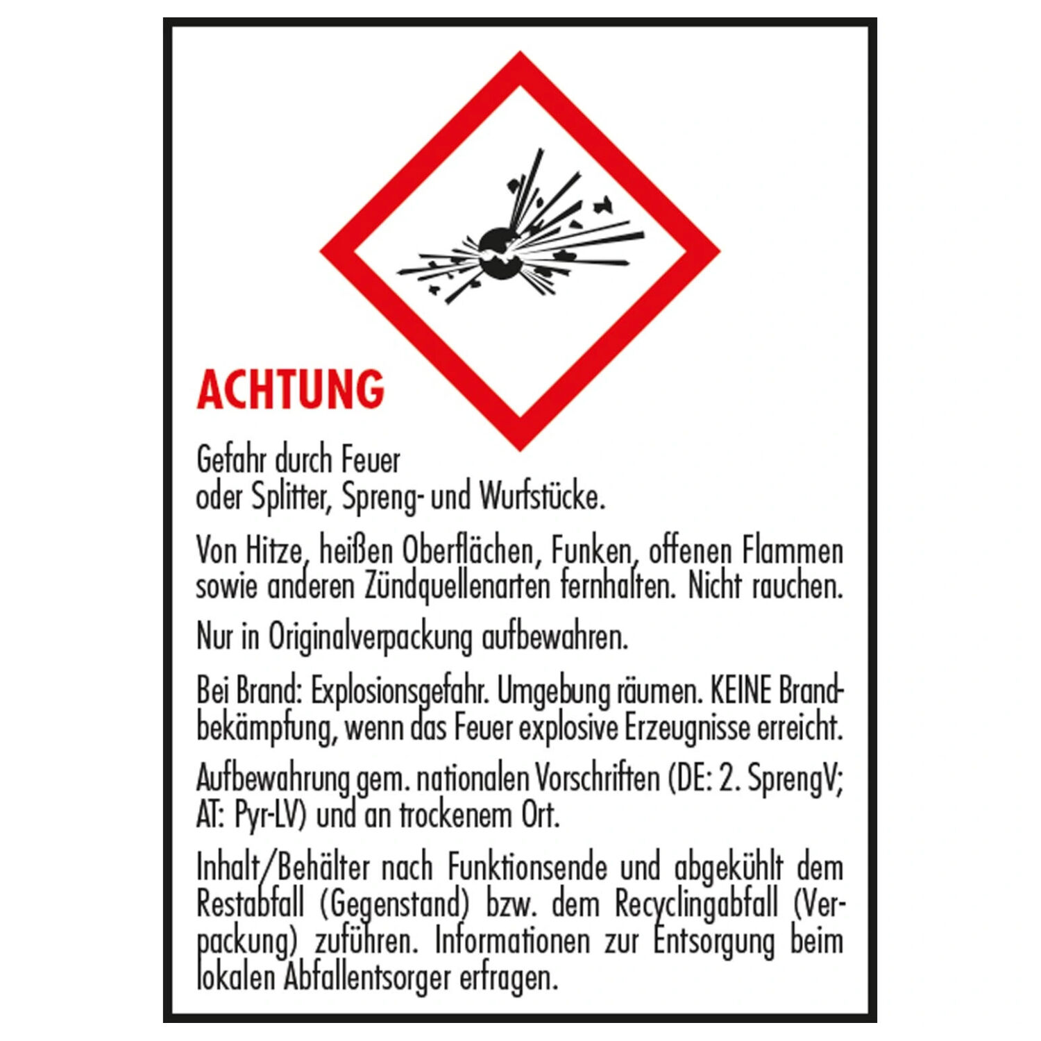 Feuerwerk / Kinder- & Jugendfeuerwerk, NICO Biene, Packung mit 5 Stck Bild 2