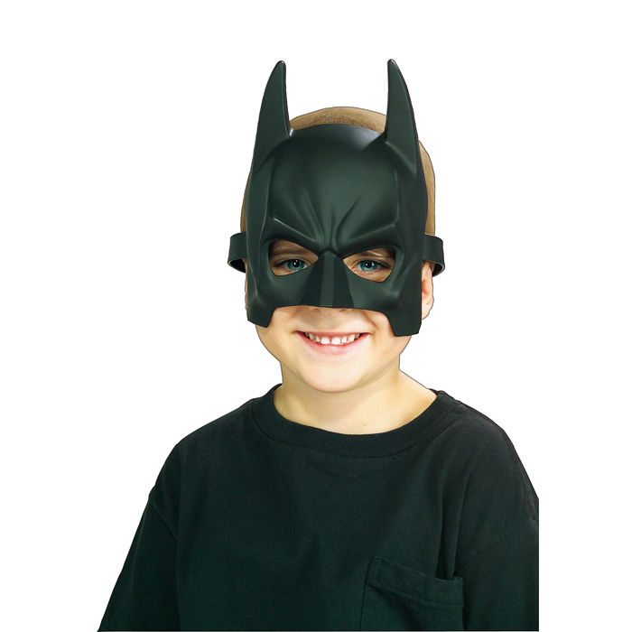 Maske Batman für Kinder, schwarz