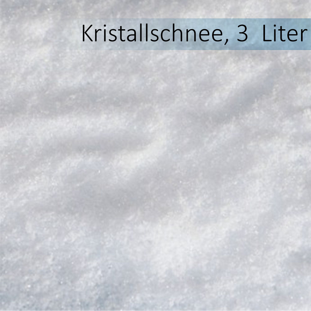 Schnne (Kristall), 3l., weiß