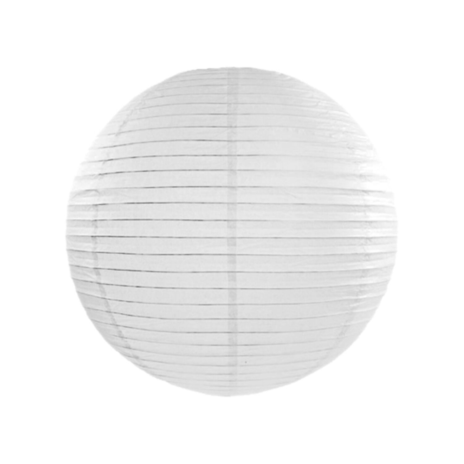 Papierlaterne, wei�, 20 cm