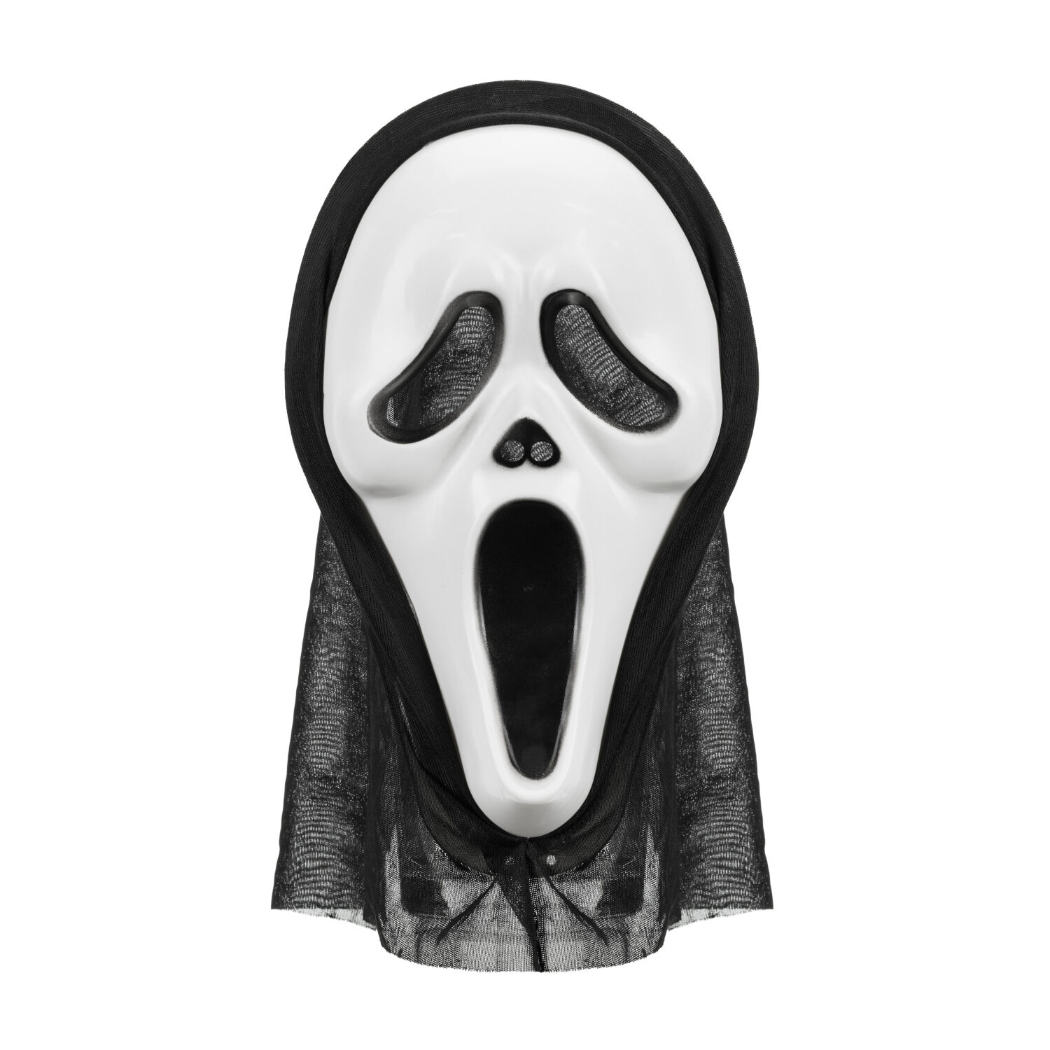 Halloween-Maske mit Kapuze, 18 x 31 cm
