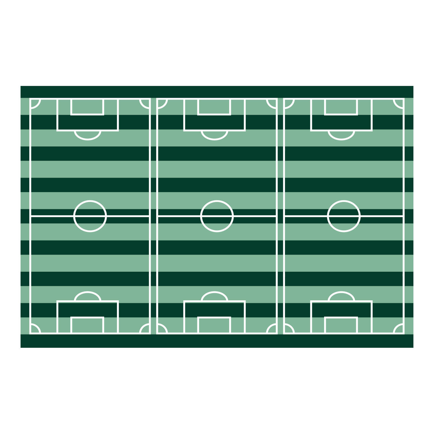 Tischdecke Fu�ball-Spielfeld - 120 � 180 cm