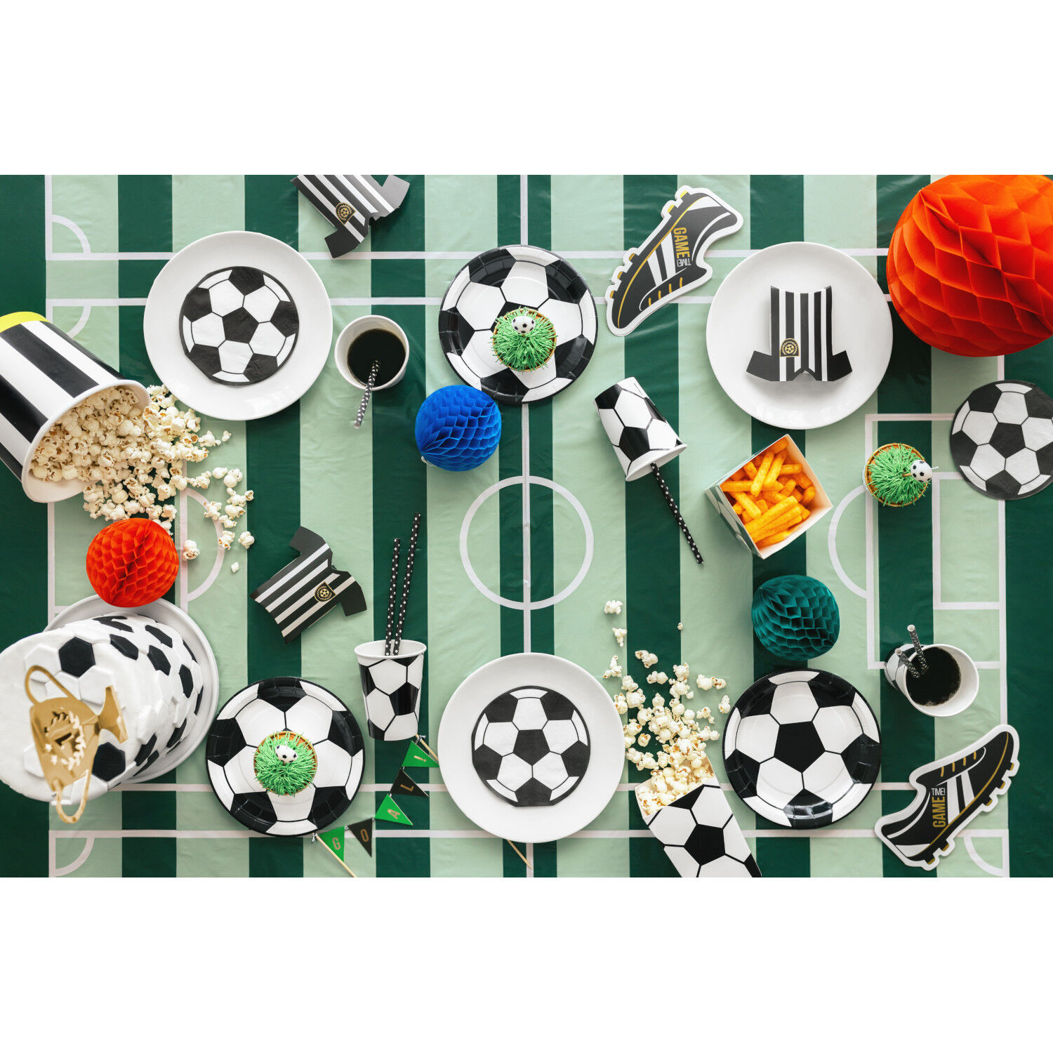 Tischdecke Fu�ball-Spielfeld - 120 � 180 cm Bild 2