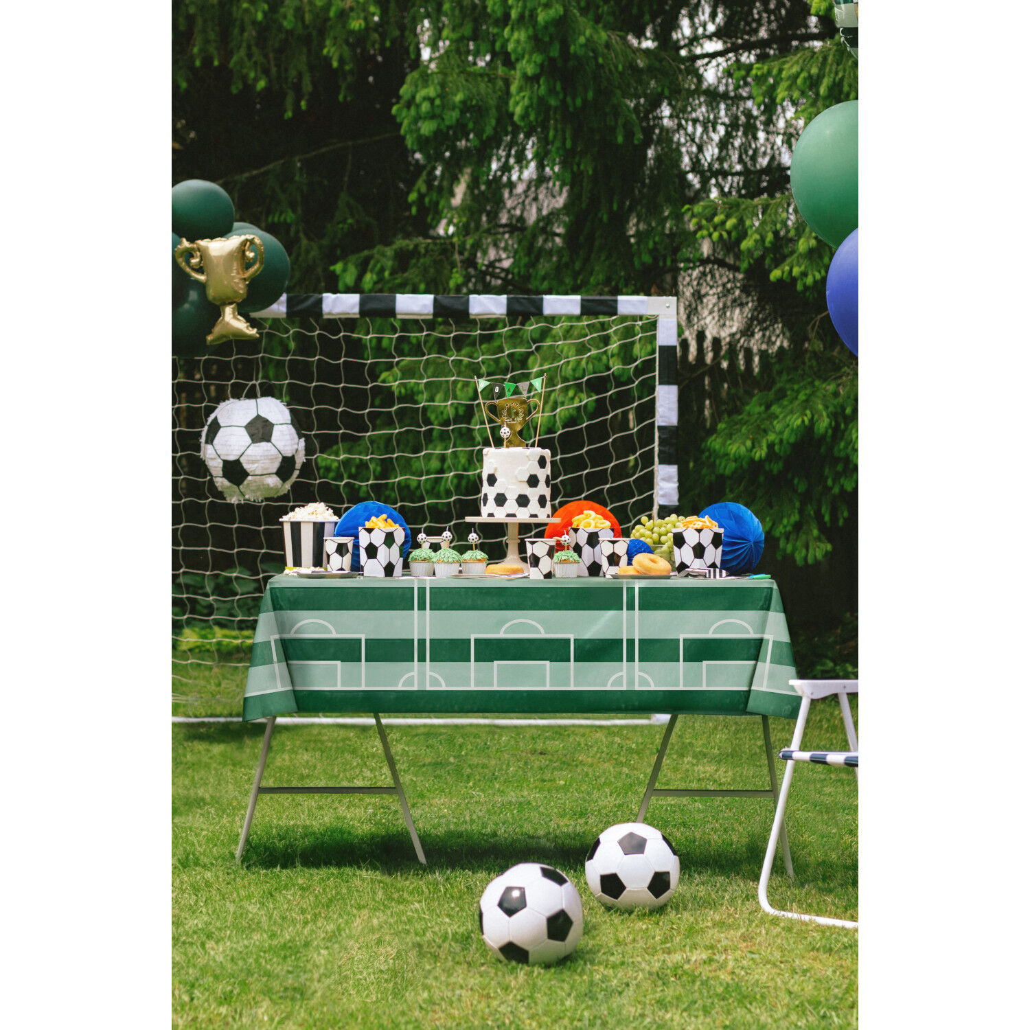 Tischdecke Fu�ball-Spielfeld - 120 � 180 cm Bild 3