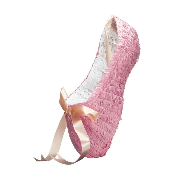 Pinata Balletschuh rosa Kindergeburtstag
