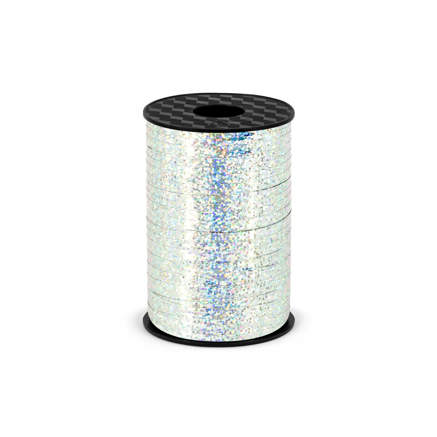 Kunststoffband - Holografisch-Silber, Breite 5mm, L�nge 225m