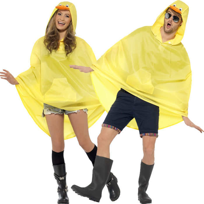 Party-Poncho, Ente, Einheitsgre, 1 Stck