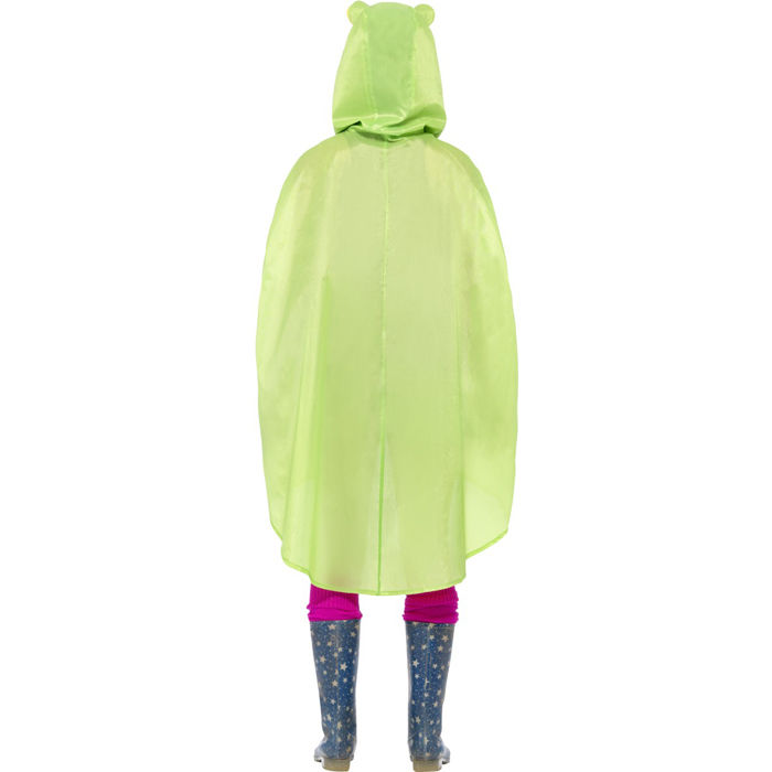 Party-Poncho, Frosch, Einheitsgre, 1 Stck Bild 3