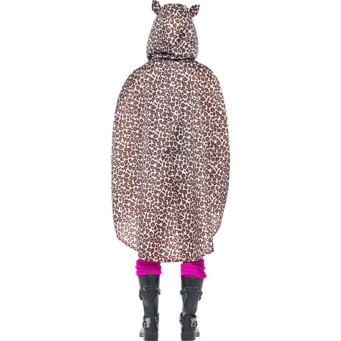 Party-Poncho, Leopard, Einheitsgre, 1 Stck Bild 3