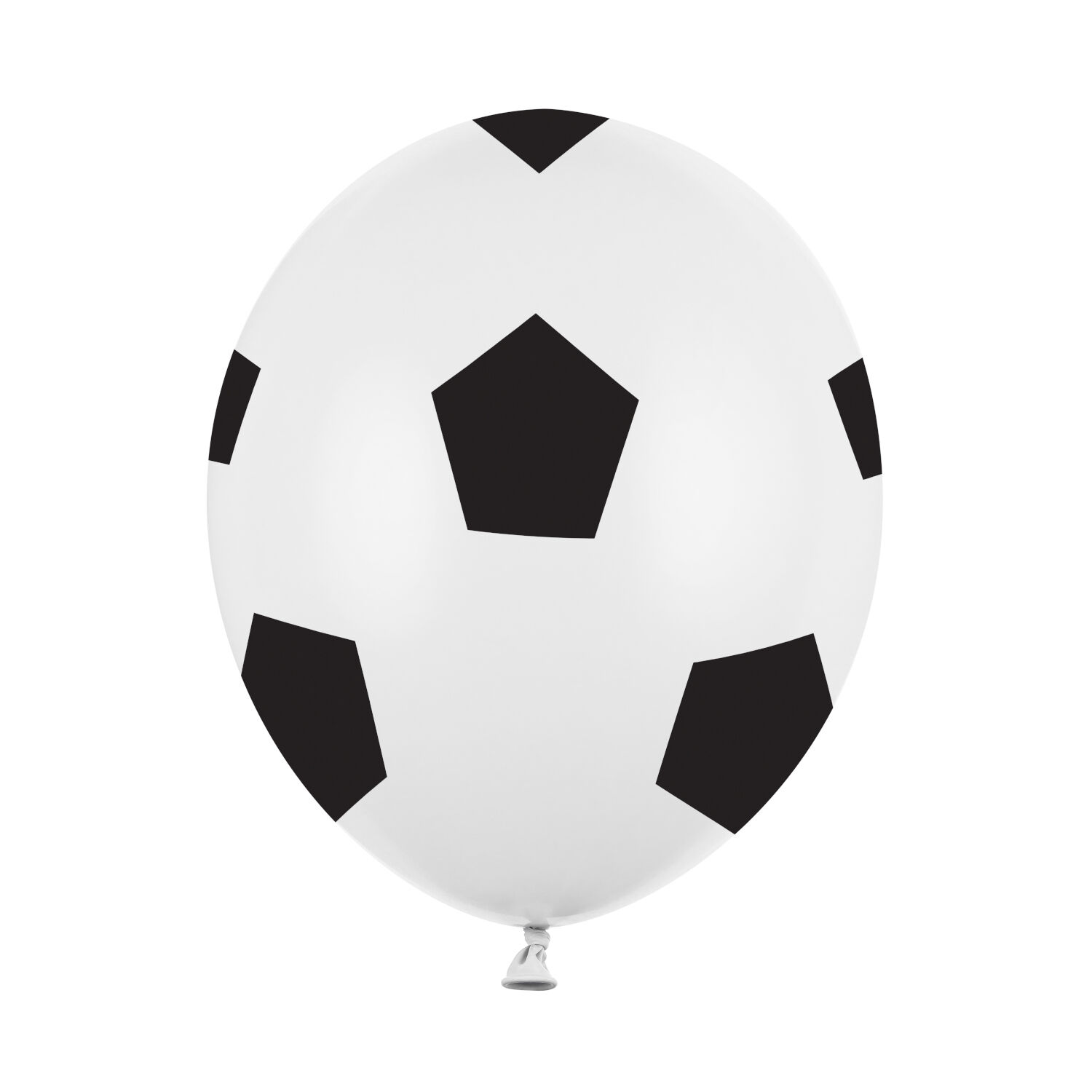 Latexballons Fu�ball - 30 cm, 6 St�ck