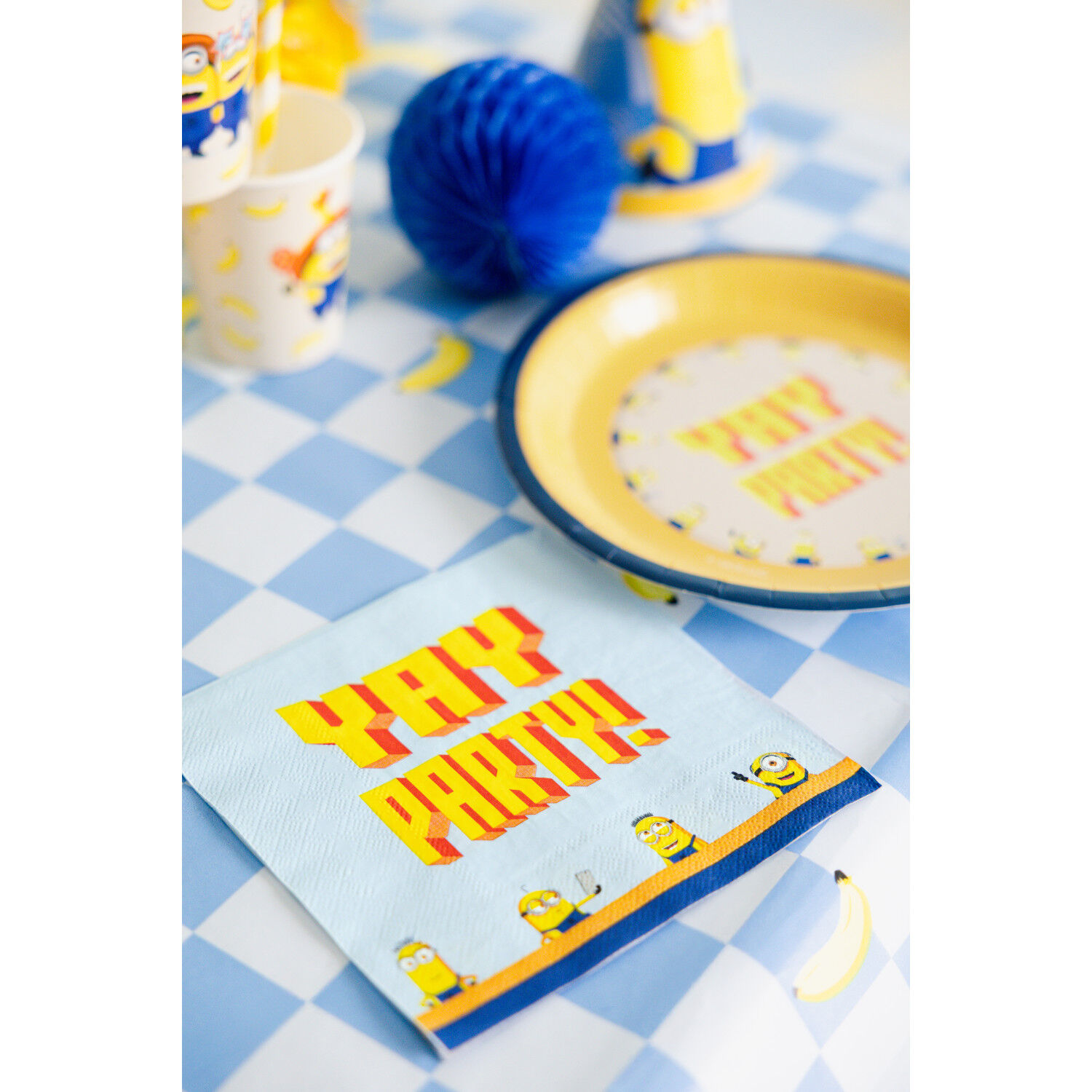 Papier-Servietten Minions - 33 � 33 cm, 20 St�ck Bild 3