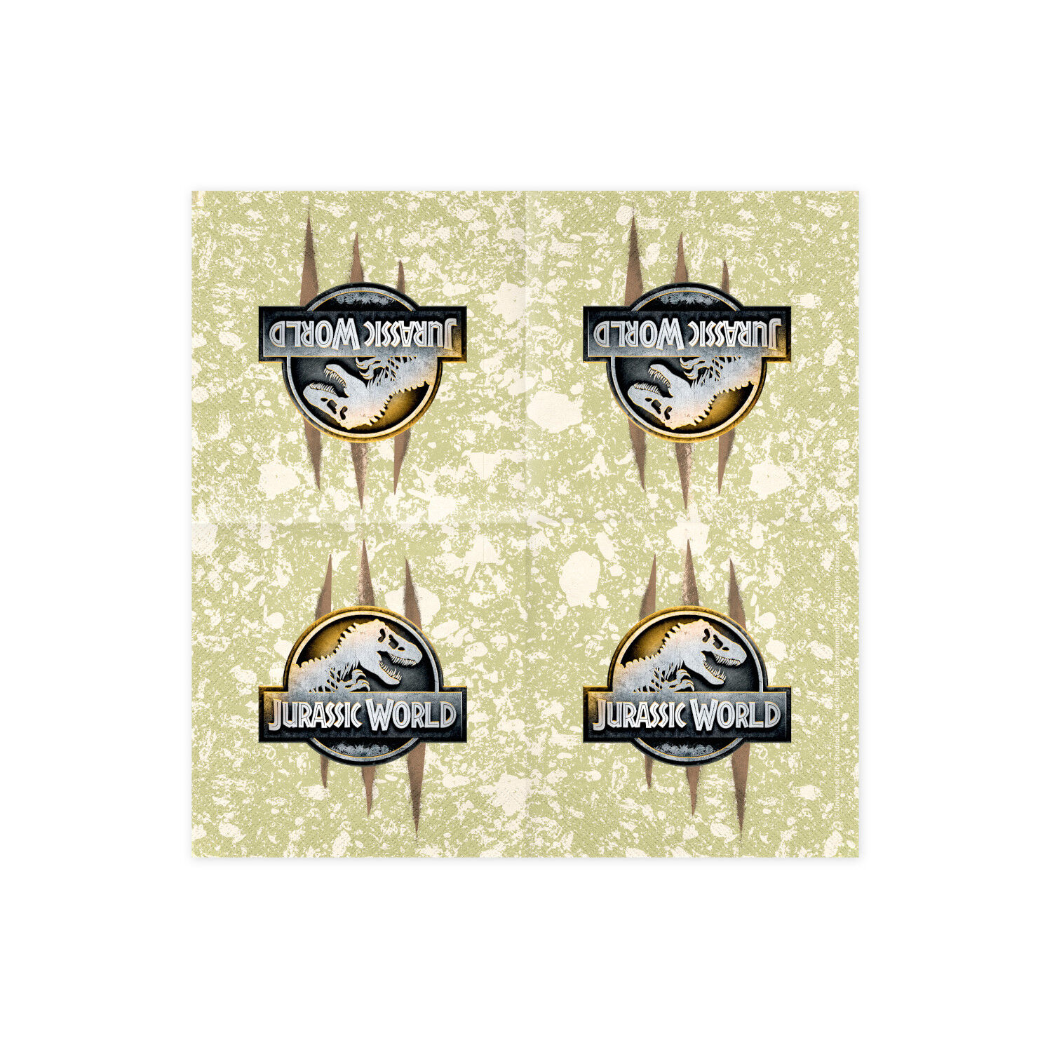 Papier-Servietten Jurassic World / Dinosaurier - 33 � 33 cm, 20 St�ck Bild 2