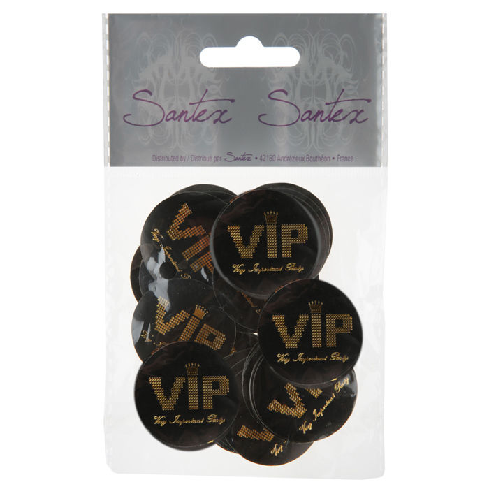 SALE Konfetti VIP,  3,5 cm, schwarz, 50 Stck Bild 2