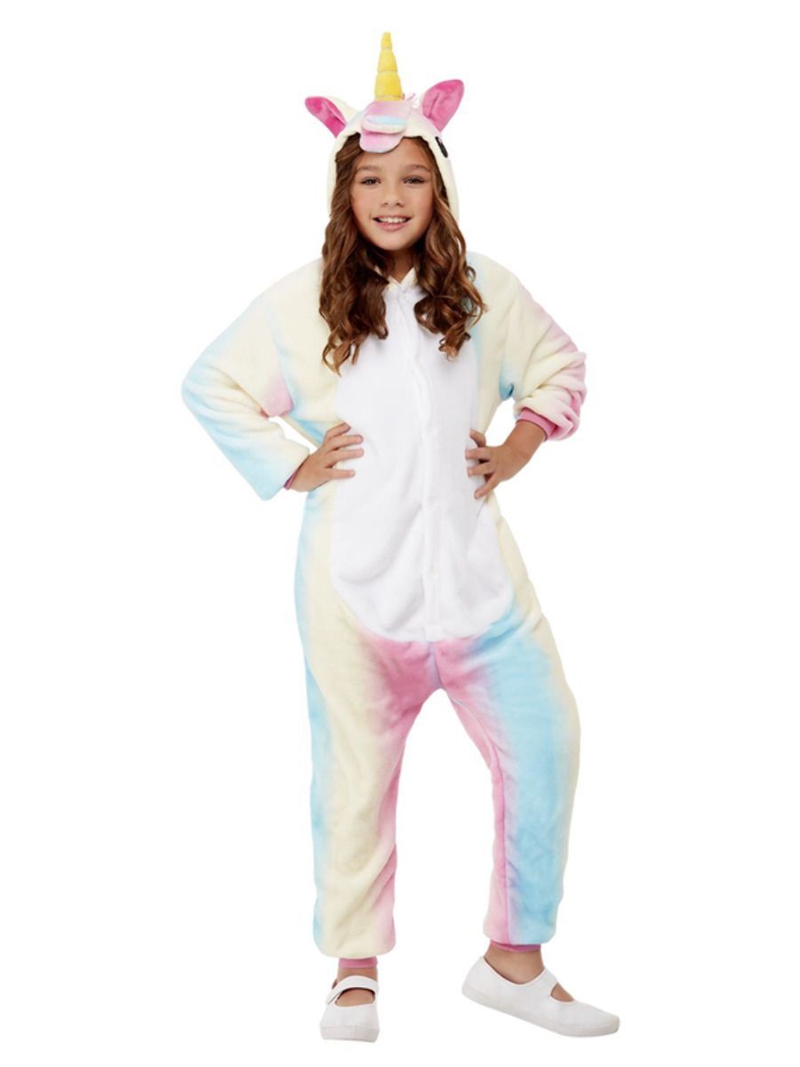 Einhorn Einteiler, Regenbogen, Gre: fr 10-12 Jhrige