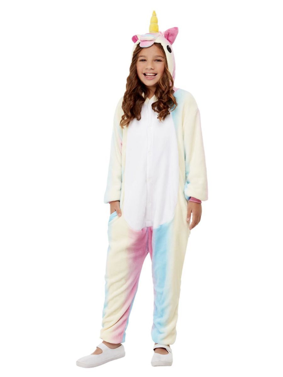 Einhorn Einteiler, Regenbogen, Gre: fr 10-12 Jhrige Bild 2
