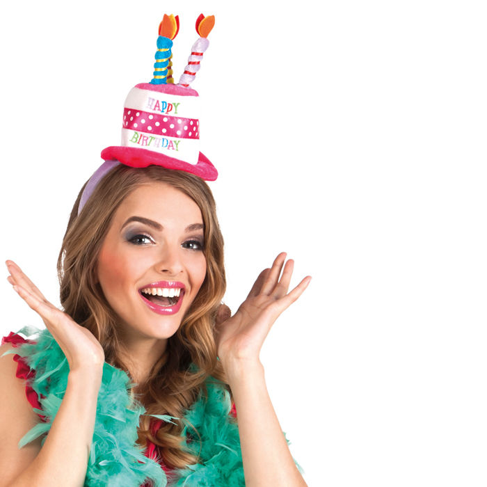 Cupcake Haarreifen Happy Birthday Kopfschmuck Haarreif Geburtstag Kuchen Diadem 