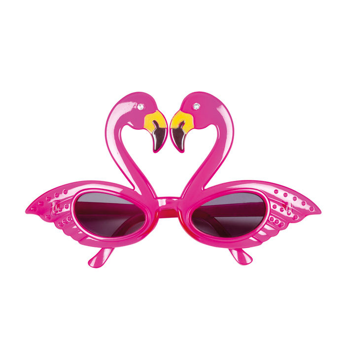 Brille Flamingo Herzen, rosa Bild 2