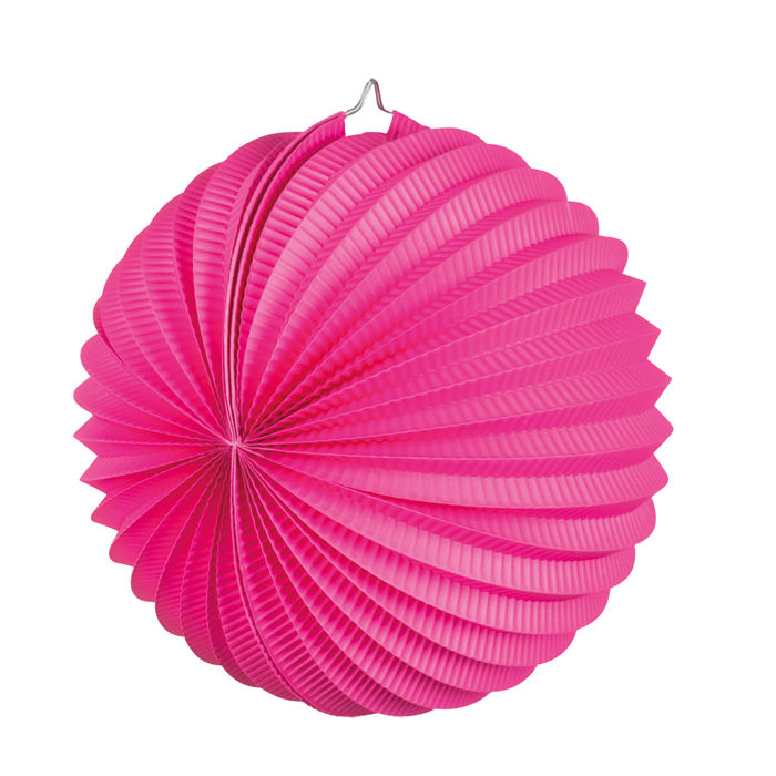 SALE Lampion pink,  23cm, 1 Stck