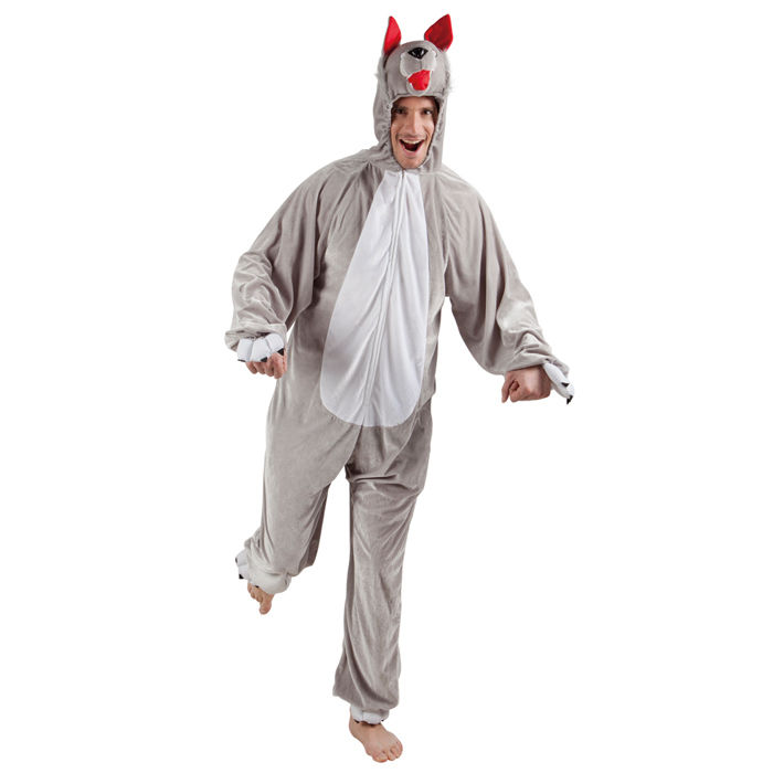 SALE Damen- und Herren-Kostm Overall Wolf, Gr. S bis 165cm Krpergre - Plschkostm, Tierkostm Bild 4