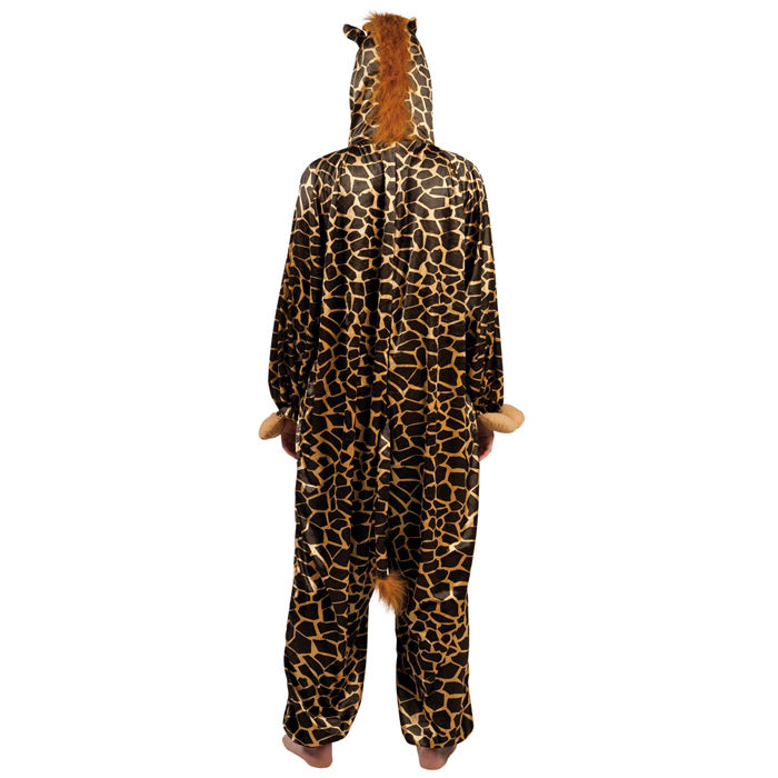 Kinder-Kostüm Overall Giraffe, Gr. M bis 140cm Körpergröße - Plüschkostüm, Tierkostüm Bild 2