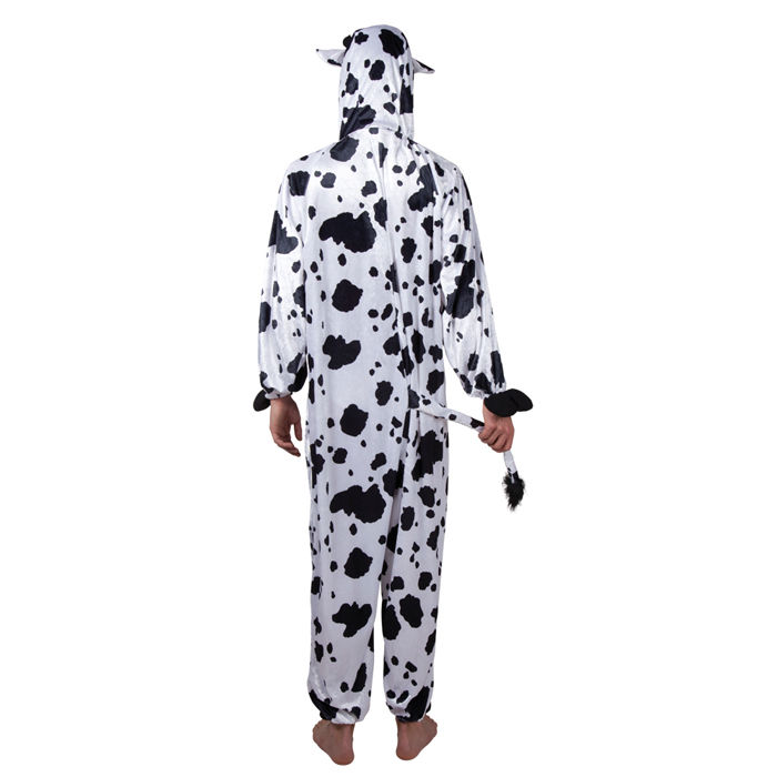 Kinder-Kostüm Overall Kuh, Gr. M bis 140cm Körpergröße - Plüschkostüm, Tierkostüm Bild 2