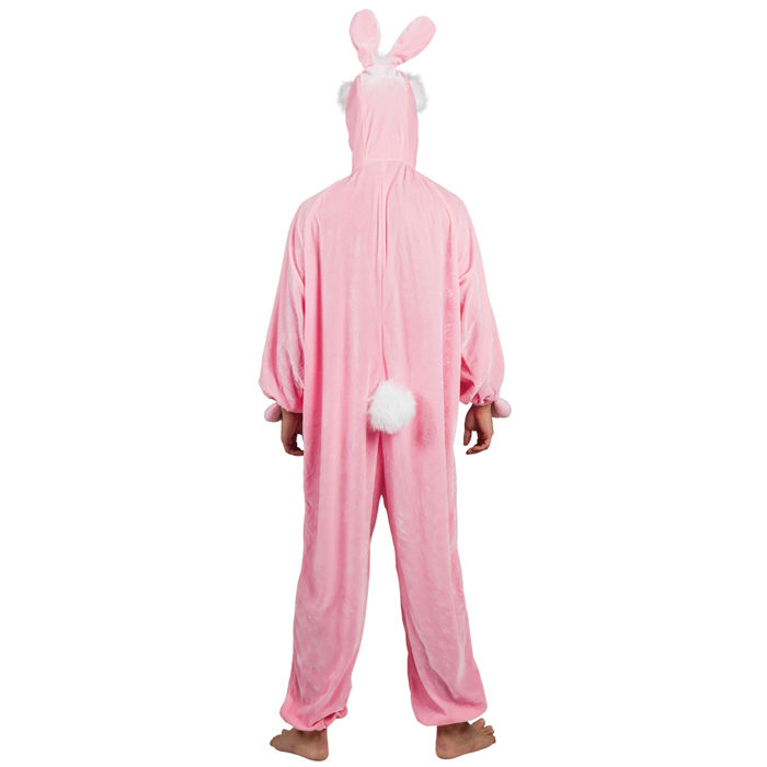 Kinder-Kostüm Overall Kaninchen, Gr. M bis 140cm Körpergröße - Plüschkostüm, Tierkostüm Bild 2
