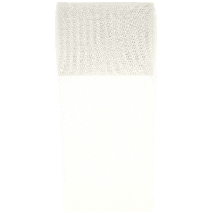 SALE Tüllband, 8cm x 10m, Elfenbein
