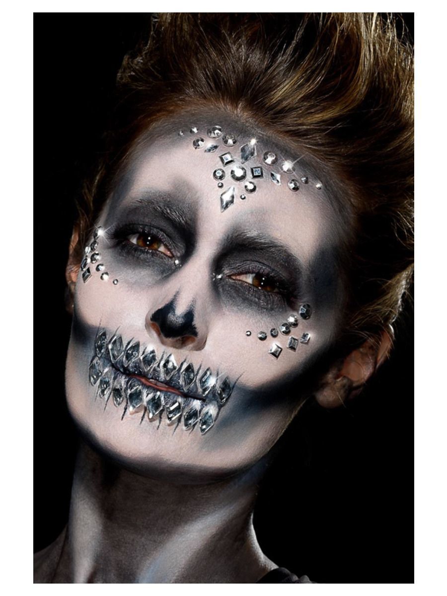 Make-Up FX, Gesichtsjuwelen, Silber, Bogen mit 100 Stck, auf Aufsteller Bild 2