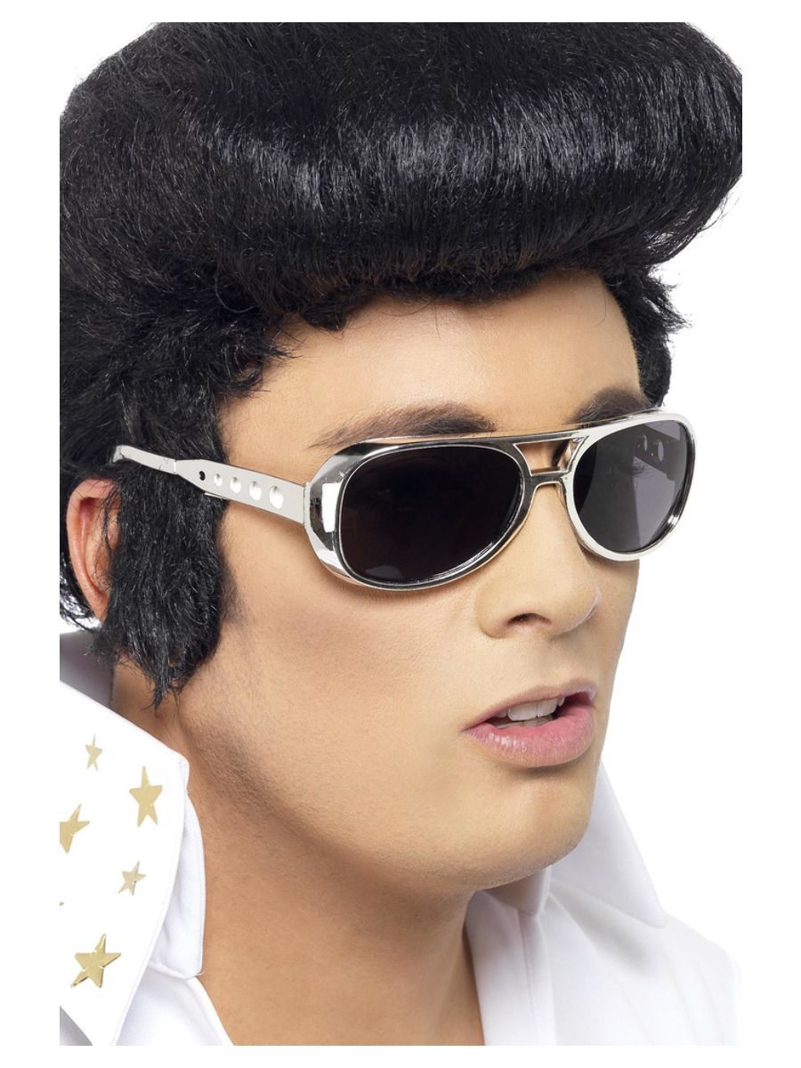 Sonnenbrille Elvis, Silber Bild 2