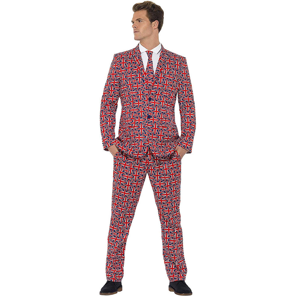 SALE Anzug Union Jack, 3-teilig, Gre M