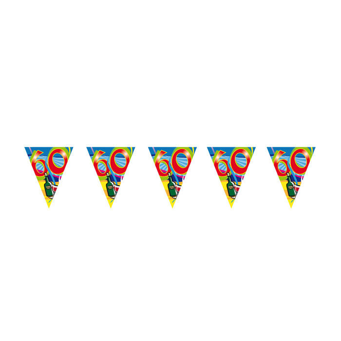 Wimpelkette 10m Zahl 2 Jahre Geburtstag Deko Party Girlande