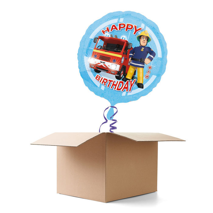 Happy Birthday Feuerwehrmann Sam 45 Cm Folien Ballon Party