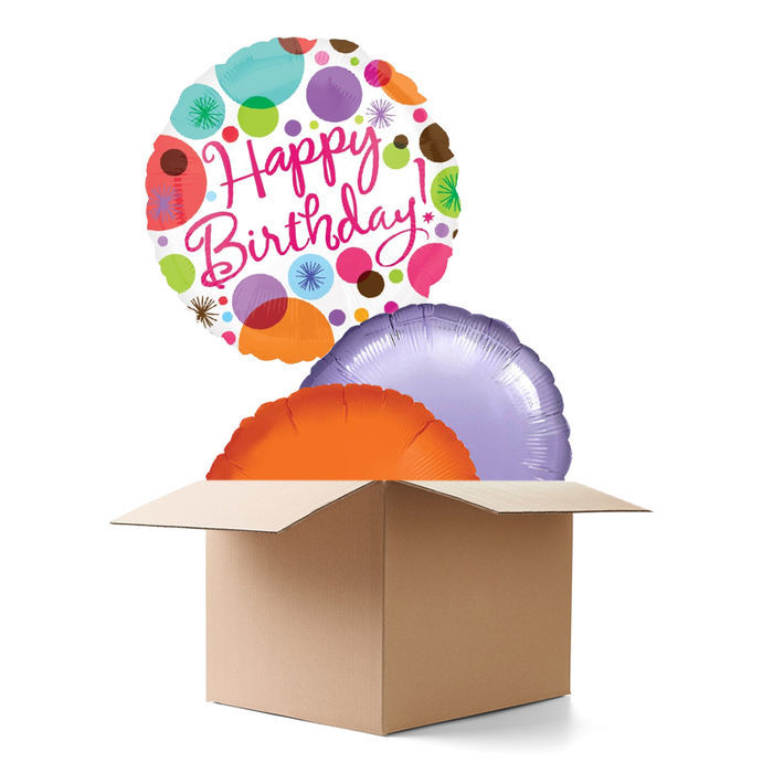 Happy Birthday 3 Luftballons Untersetzer Spreadshirt