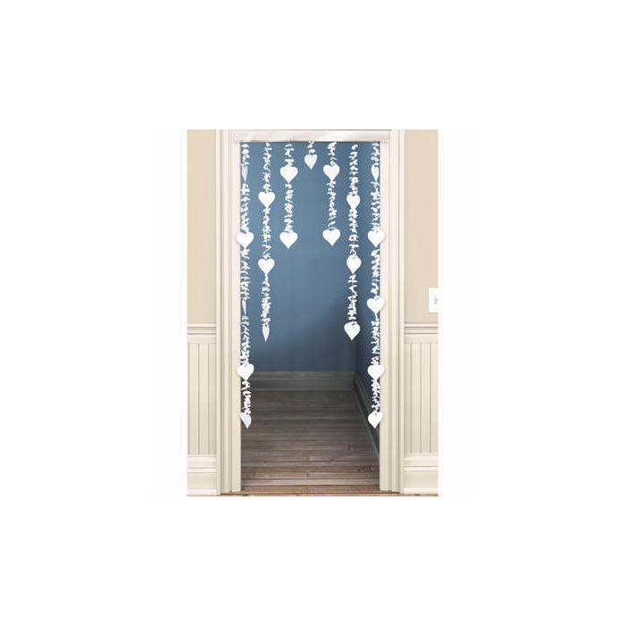 SALE Vorhang Hochzeit Flower Hearts 91 x 240 cm - Hochzeit ...