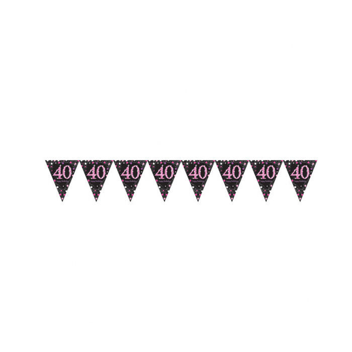 Party Discount Servietten Sparkling Pink – 16 Stück, 33x33 Cm, Mit Glitzereffekt Für Geburtstag & Feiern
