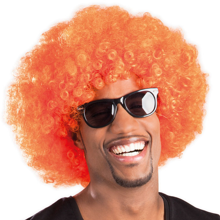 Afro perucke orange clearance