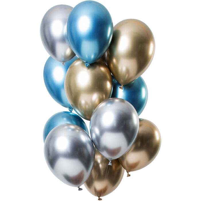 Unique Party Luftballons Mit Perlglanz – 30,5 Cm, 5 Stück, Sortierte Zahlen Für Geburtstage