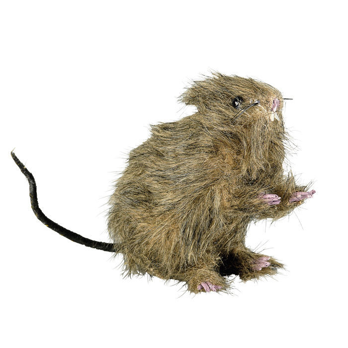 SALE Deko-Figur Ratte mit Fell, ca. 13 cm - Halloween ...