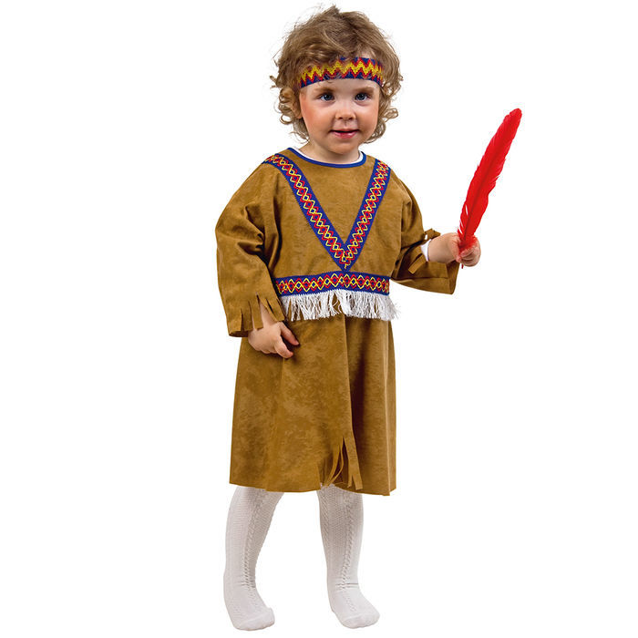 Indianer Kostum Fur Kinder Gr 92 Und 104 Karnevalskostum Madchenkostum Ebay