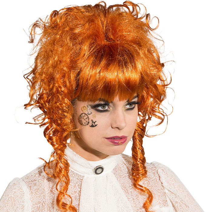 Steampunk perucke rot Clearance