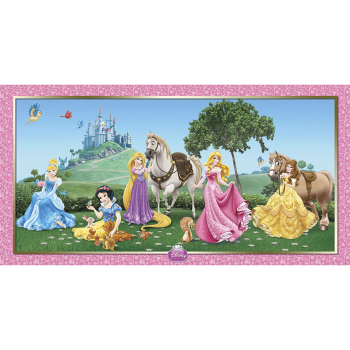 Wand-Deko Disney Prinzessinnen, 150 x 70 cm - Kinder-Party ... Wand-Deko Disney Prinzessinnen, 150 x 70 cm - Kinder-Party ...
