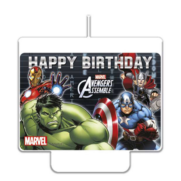 Kerze Happy Birthday Avengers Kinder Party Avengers Alle