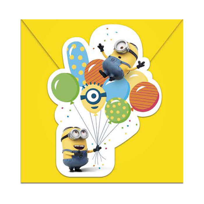 3 Luftballons Minions Party Folienballon Mit Ballongas