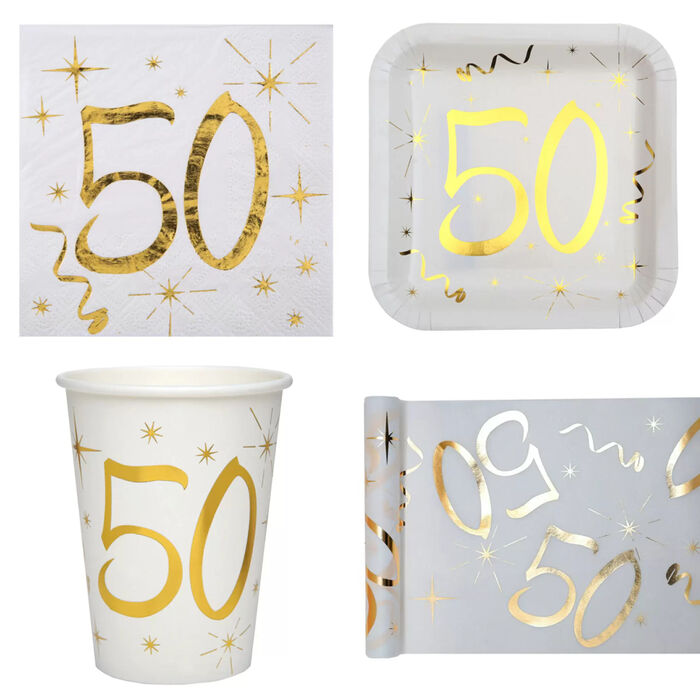 Deko 50. Geburtstag