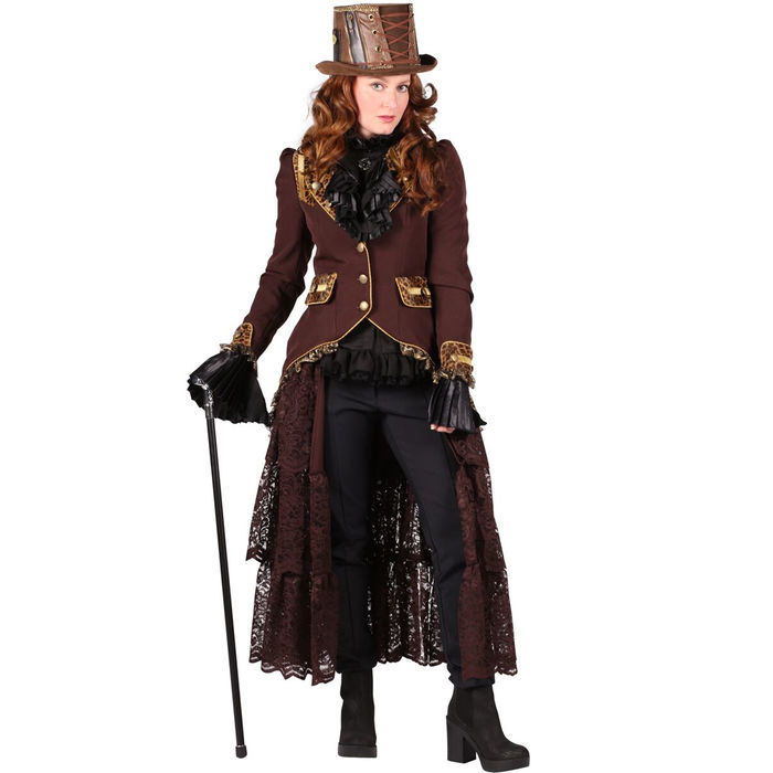 SALE Damen Kostüm Jacke Steampunk Deluxe, Gr. S SALE Damen Kostüm Jacke Steampunk Deluxe, Gr. S