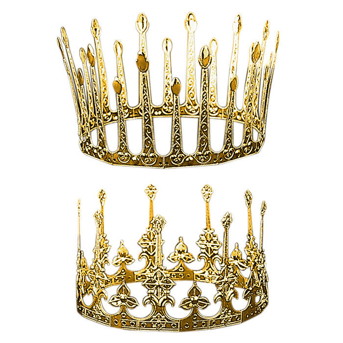 Krone Luxus Prinzessin Aluminium Gold Alle Hute Bei