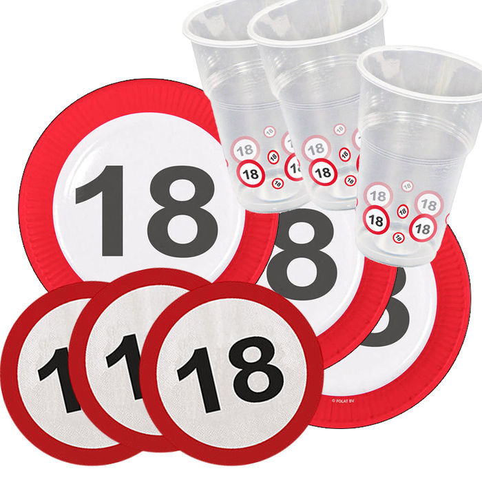 Party Set Basic F 8 Gaste Happy Birthday Herzlichen Gluckwunsch