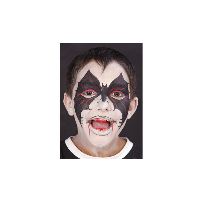 Fledermaus Gesicht Halloween Schminken Schmink - Beste Halloween Schminke Fledermaus Gesicht Halloween Schminken Schmink - Beste Halloween Schminke