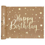 Tischl�ufer Happy Birthday, Kraft, 28 cm, L�nge 300cm