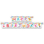 Happy Birthday Girlande Peppa Pig, L�nge 3m